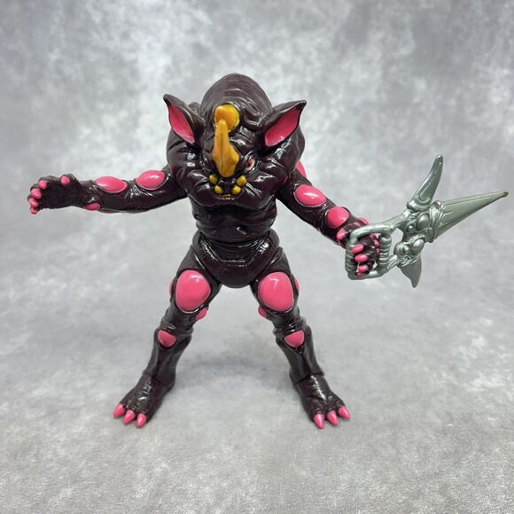 Mighty Morphin Power Rangers Rhino Blaster Evil Space Alien Figure 7"- Vintage - Picture 2 of 9